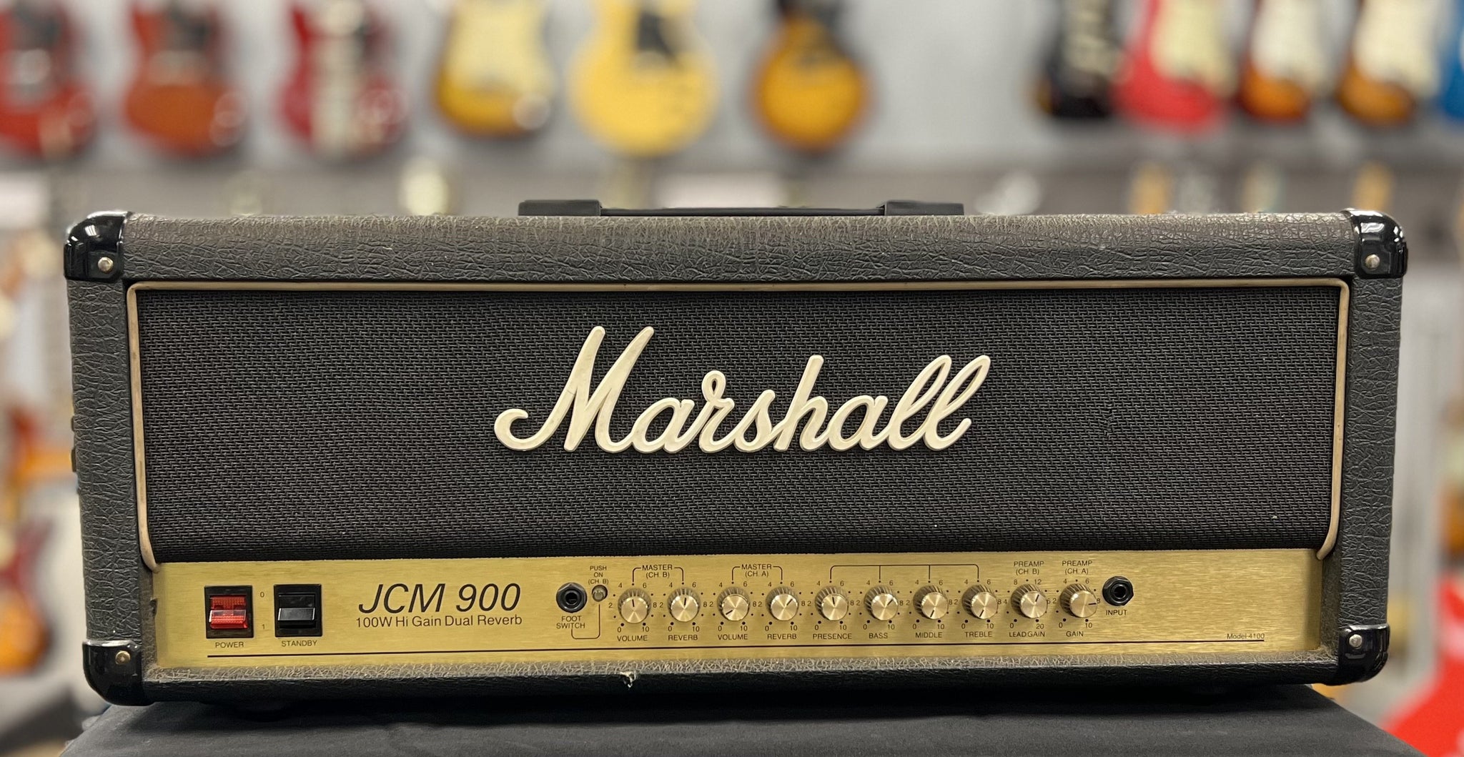 Marshall JCM900 Model 4100 Head w/Footswitch – Empire Guitars