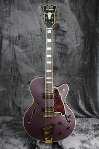 D'Angelico Deluxe DH Limited Edition Matte Plum