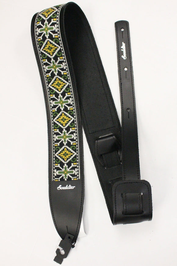 Souldier San Quentin Cash Torpedo Guitar Strap *Free Shipping in the US*