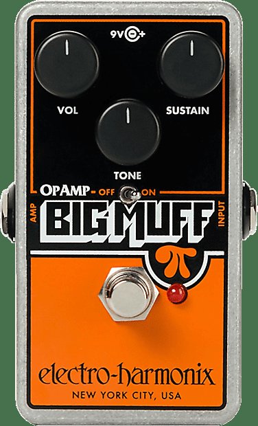 Electro-Harmonix Op-Amp Big Muff Pi Distortion/Sustainer Pedal *Free Shipping in the USA*