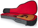 Gator Cases GT-ACOUSTIC-GRY Transit Series Acoustic Guitar Gig Bag