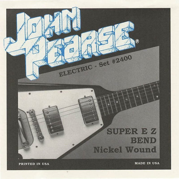 John Pearse Nickel Wound Electric Guitar Strings Light Gauge 