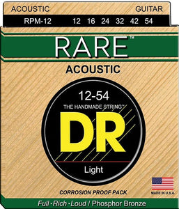 DR RPM-12 Rare Medium Acoustic Strings